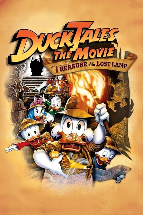 Poster of the movie DuckTales: The Movie - Treasure of the Lost Lamp
